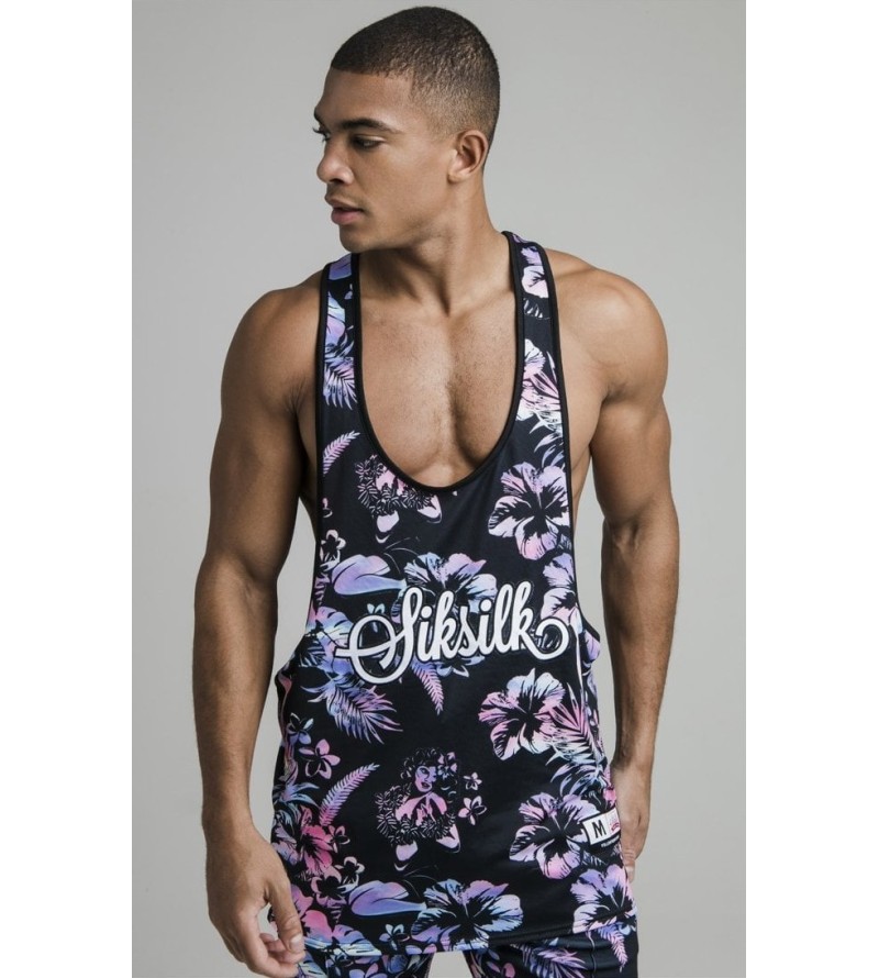 Retro Hawaii Racer Vest