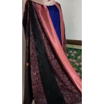 Rethread Rose Gold Patterns Abaya Peach