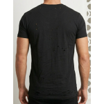 SikSilk Men’s Distressed Logo T-Shirt