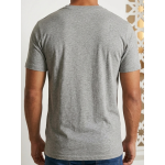 SikSilk Men’s Linear Script Logo T-Shirt