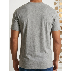 SikSilk Men’s Linear Script Logo T-Shirt