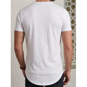 SikSilk Core Curved Hem Tee
