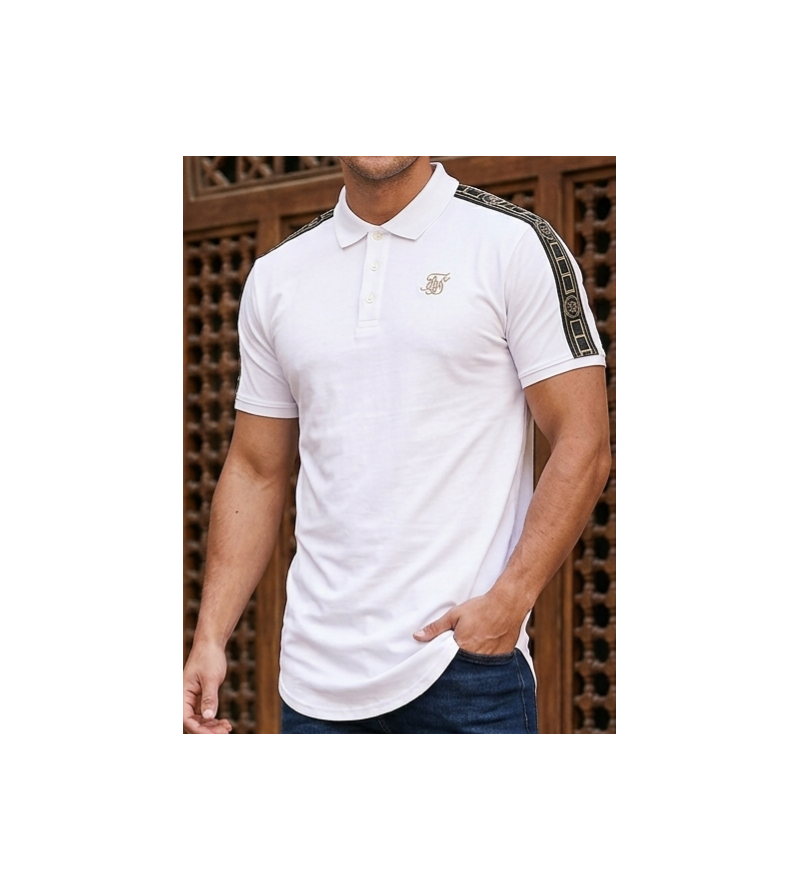SikSilk Imperial Tape Polo Shirt