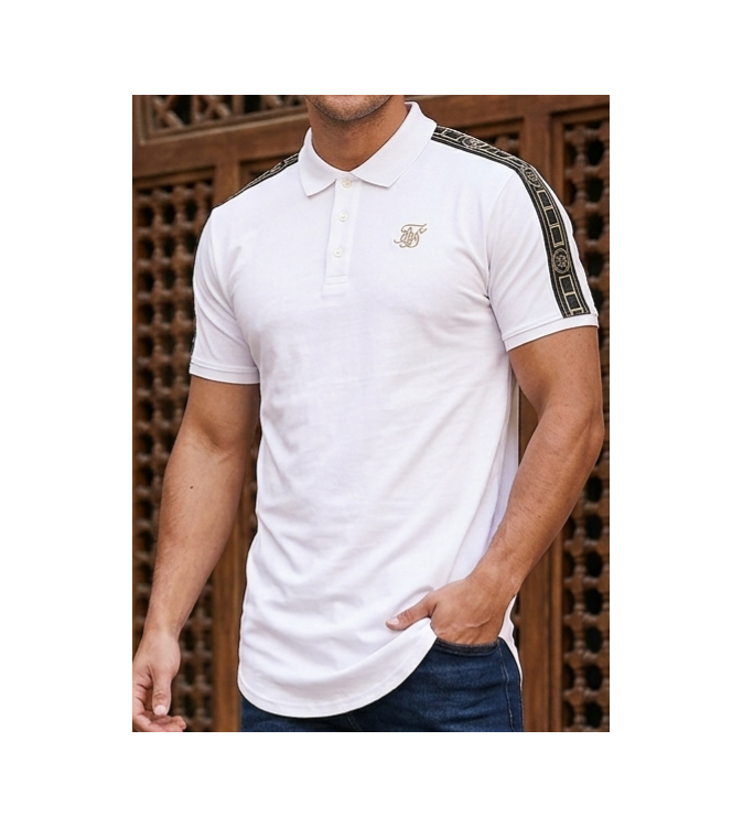 SikSilk Imperial Tape Polo Shirt
