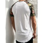 SikSilk Botanical Raglan Tee