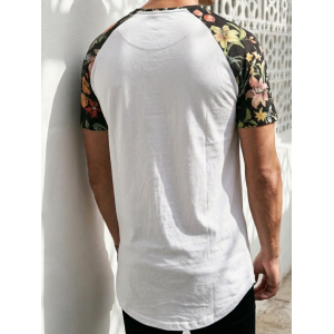 SikSilk Botanical Raglan Tee