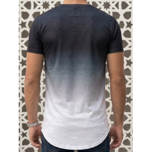 SikSilk Gradient Monogram Fade Tee