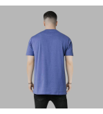 SikSilk Regular Basic T-Shirt Blue