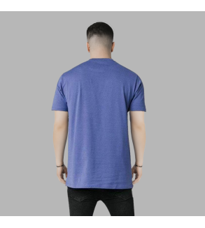 SikSilk Regular Basic T-Shirt Blue