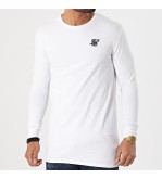 Siksilk Long Sleeve Straight Hem Gym Tee