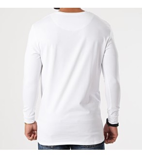 Siksilk Long Sleeve Straight Hem Gym Tee