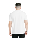Siksilk Square Hem Standard Centre Logo T-Shirt - White
