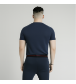 SikSilk Raglan Tech Tee Exposed Tape