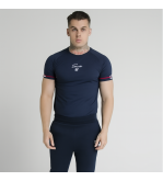 SikSilk Raglan Tech Tee Exposed Tape