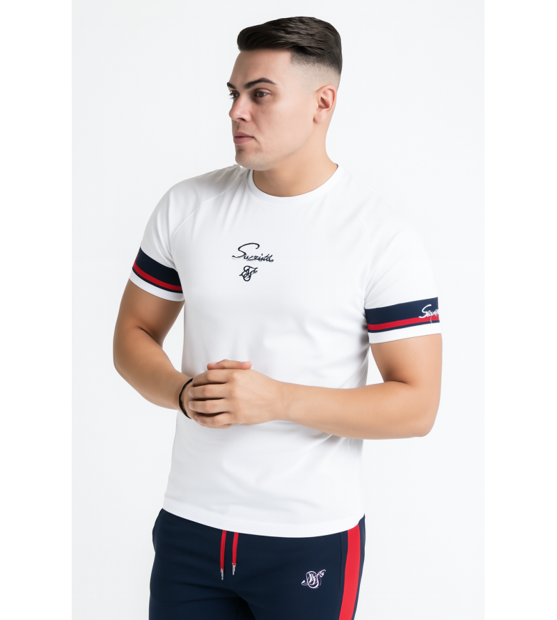 SikSilk Raglan Tech Tee Exposed