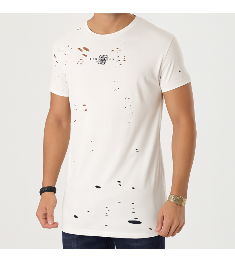 Siksilk Distressed Box Tee