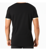 Siksilk Tee Shirt Inset Cuff Gym