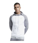 SikSilk Tracksuit Hoodie with Gray Sleeves