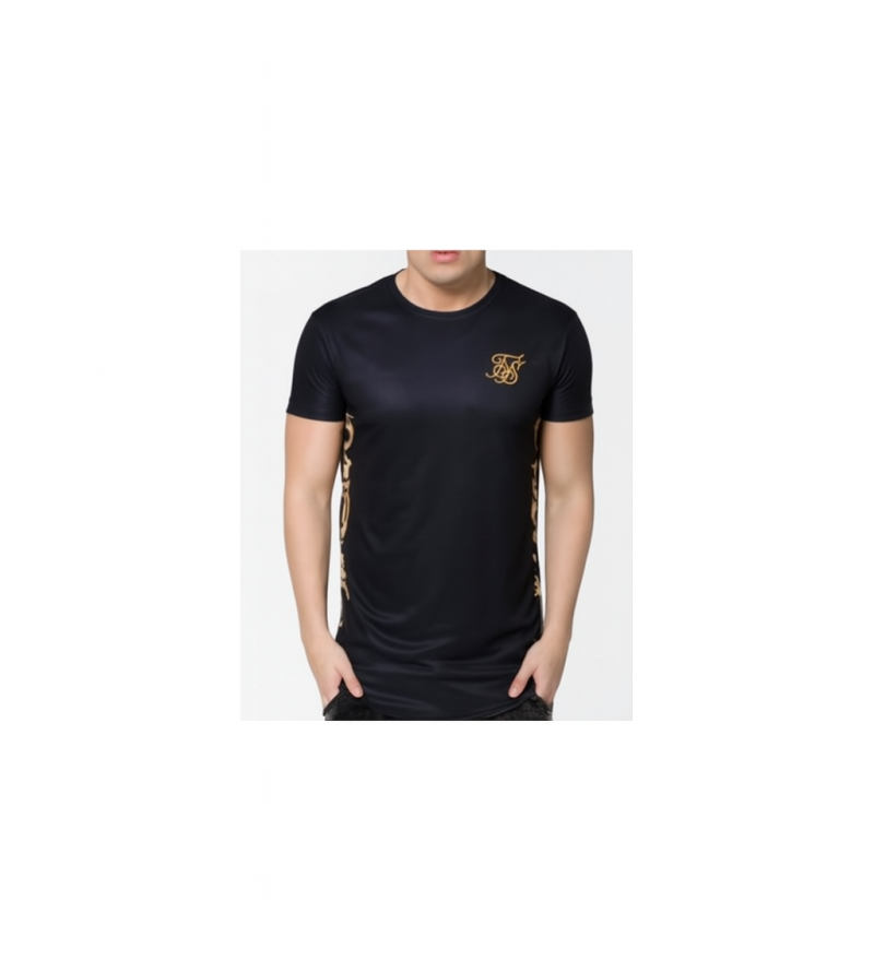 SIKSILK Curved Hem Tee